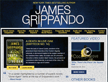 Tablet Screenshot of jamesgrippando.com